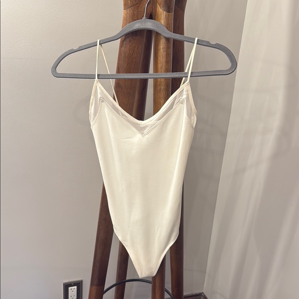 Abercrombie & Fitch Cream Bodysuit